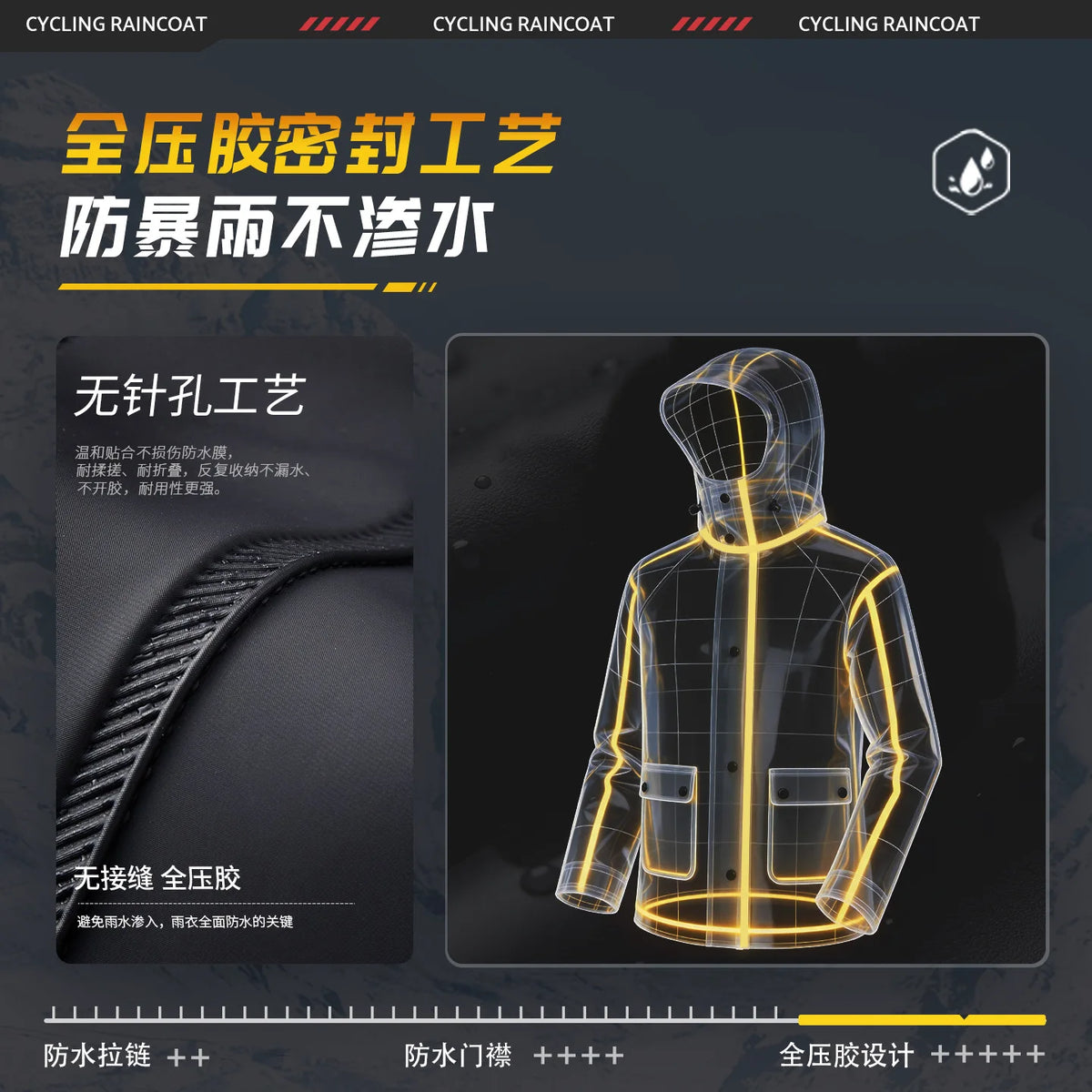 Motorcycle Waterproof Jacket