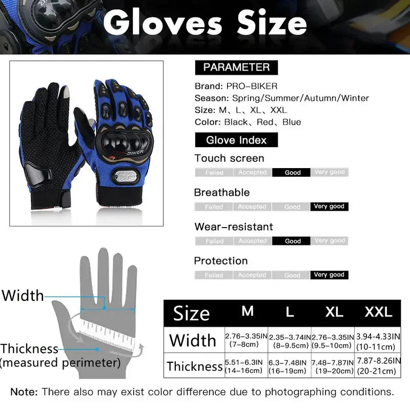 Motorcycle Gloves Protection
