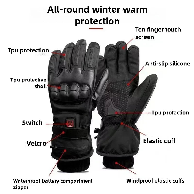 Heated Motorcycle Gloves