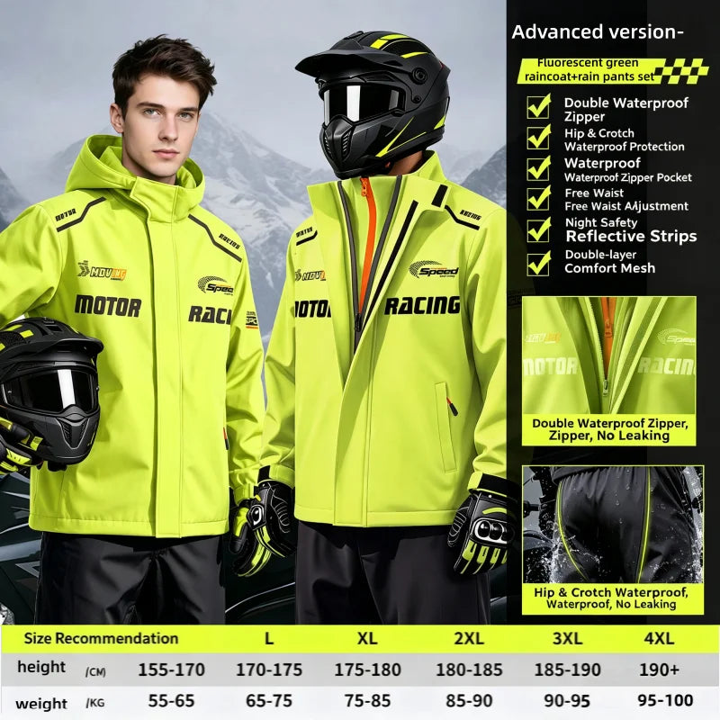 Heavy Duty Waterproof Rain Suit