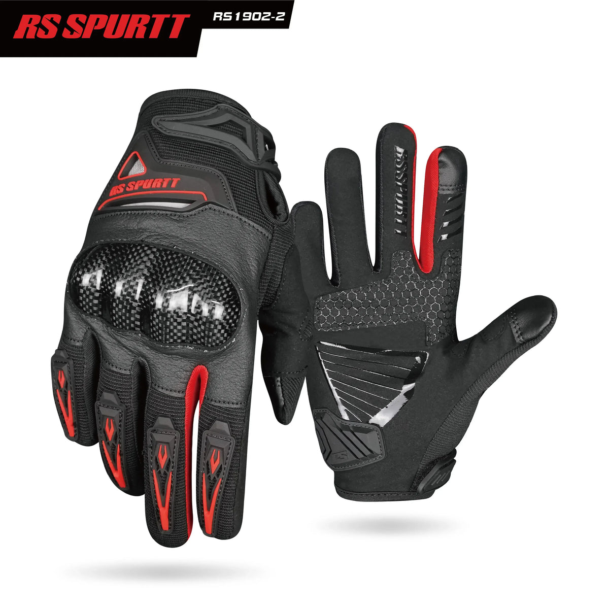Breathable Mesh Motorcycle Gloves
