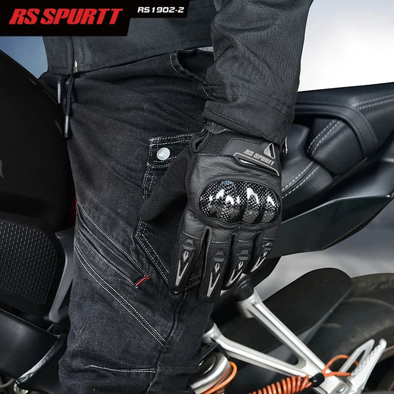 Breathable Mesh Motorcycle Gloves